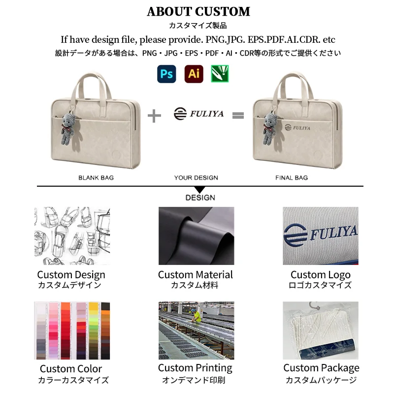 Guangzhou Fuliya Industry Co.,Ltd C-81459 This laptop bag is water-repellent and shockproof with 3-layer protection, multiple compartments, and hand/trolley/crossbody carry - for commuting and business trips.
