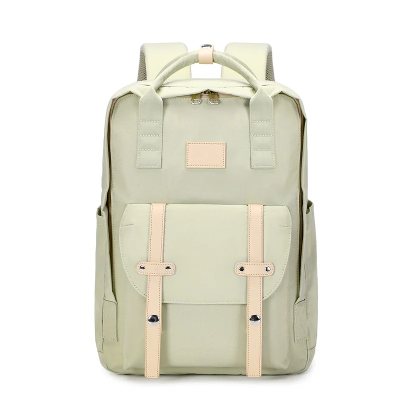 Guangzhou Fuliya Industry Co.,Ltd C-81462 This backpack is water-repellent, lightweight (0.63kg), fits a 15-inch laptop, with multiple compartments, and can be carried as a handbag, shoulder bag, or backpack - ideal for commuting and school.
