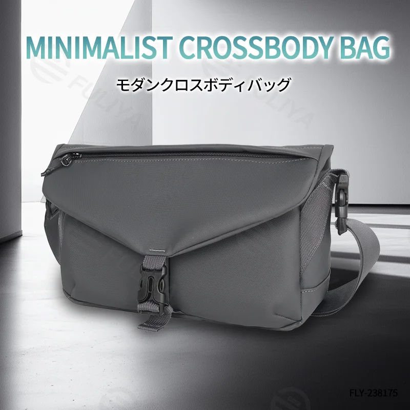 Guangzhou Fuliya Industry Co.,Ltd C-81333/FLY-238175 Water-repellent durable fabric, spacious main compartment, multi-pockets, quick-release buckles, adjustable strap - lightweight for commuting, travel, and business.