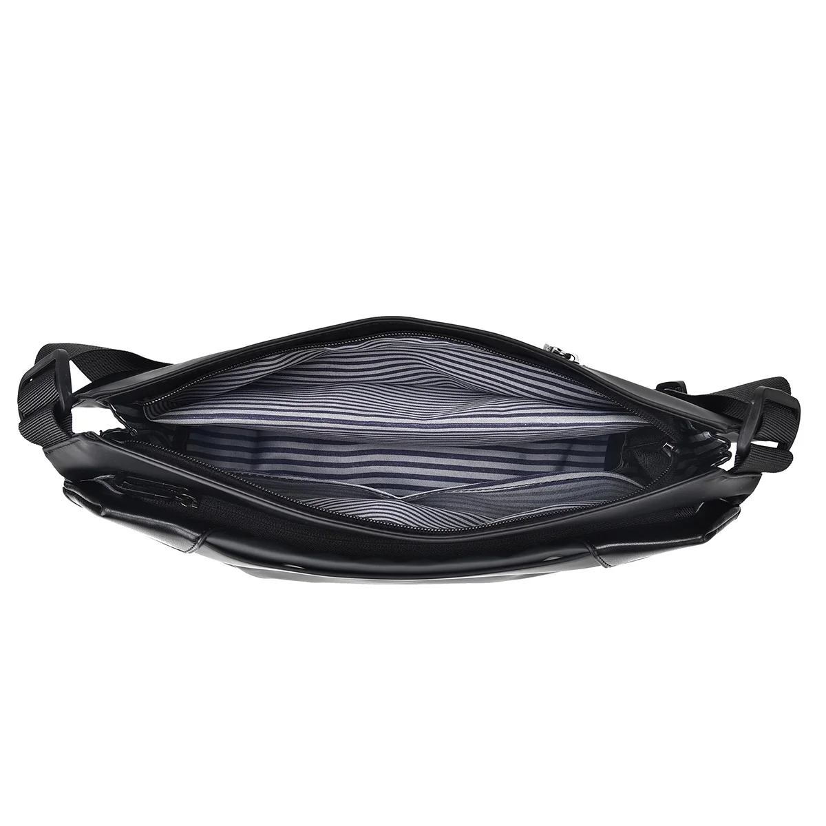 Guangzhou Fuliya Industry Co.,Ltd C-80913  Men's utility crossbody bag, water-repellent, multi-layer storage, fits 7.9" iPad, heavy-duty buckle, quick-release clip, and adjustable strap - for cycling, commuting, and outdoor.