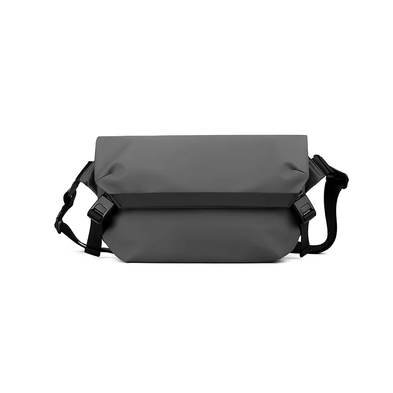 Guangzhou Fuliya Industry Co.,Ltd C-80914 New crossbody bag, water-repellent nylon, multi-layer large capacity, double magnetic buckle, adjustable strap, and luggage strap - hand carry or attach to suitcase for commuting, travel, and daily use.