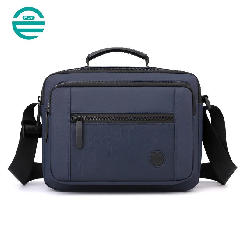 Guangzhou Fuliya Industry Co.,Ltd C-80928 New men's utility crossbody bag, high-density nylon, multi-layer large capacity, anti-theft rear pocket, and durable comfortable handle - for sports, commuting, and cycling.