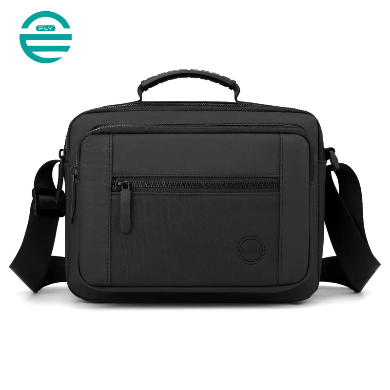 Guangzhou Fuliya Industry Co.,Ltd C-80928 New men's utility crossbody bag, high-density nylon, multi-layer large capacity, anti-theft rear pocket, and durable comfortable handle - for sports, commuting, and cycling.