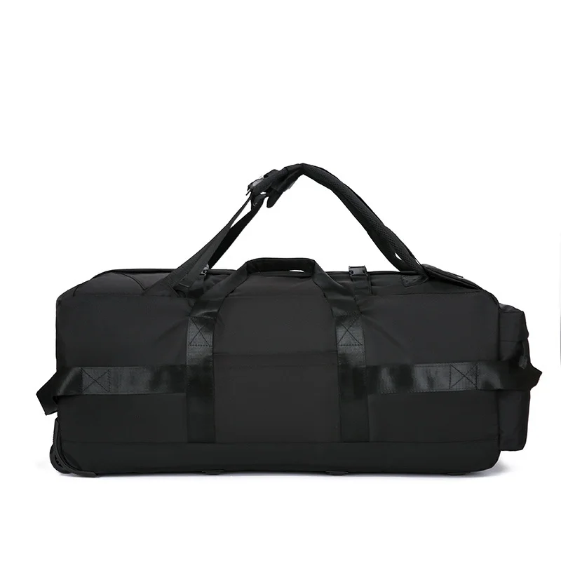 Guangzhou Fuliya Industry Co.,Ltd C-80936 Multi-functional large-capacity travel bag, backpack, handbag, or trolley carry, silent wheels, anti-scratch pad, and adjustable buckle, foldable - for daily use, travel, and outdoor.