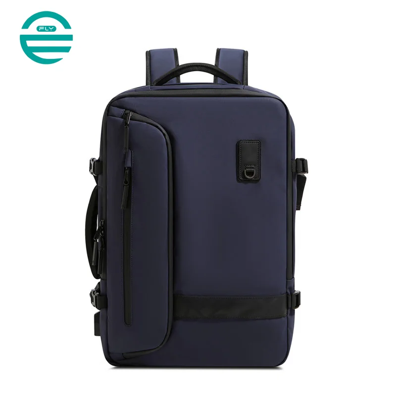 Guangzhou Fuliya Industry Co.,Ltd C-80953 Multi-functional vacuum-compression backpack, expandable 22L-45L . Water-resistant Oxford fabric, 15.6" laptop sleeve, 3D breathable pad, and USB port. For business trips and travel.