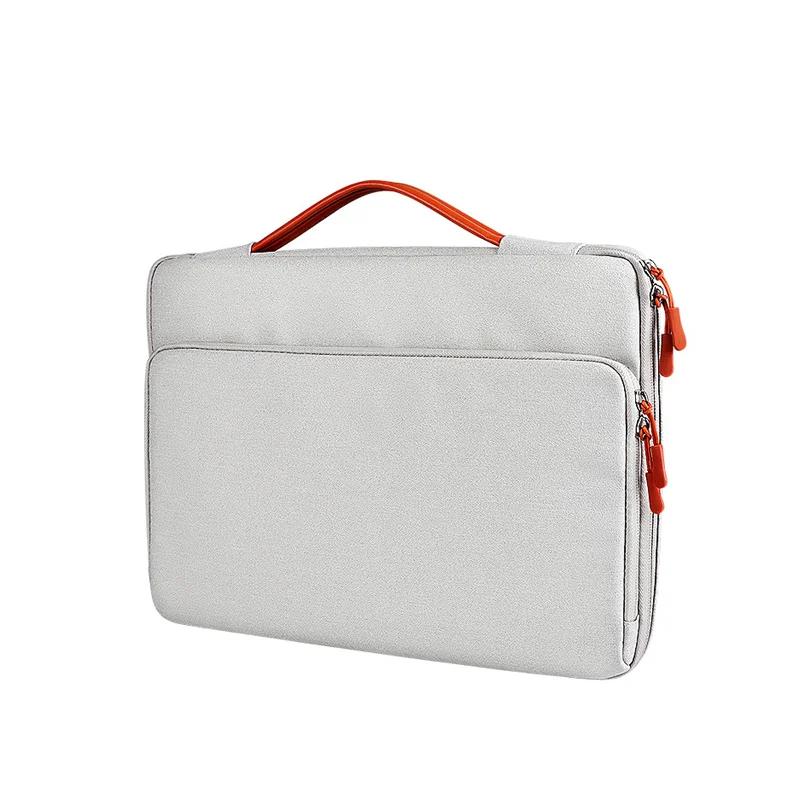 Guangzhou Fuliya Industry Co.,Ltd C-80954 16-inch shockproof laptop bag with 360° padding. Full-open design with laptop and accessory compartments, trolley sleeve, and retractable handle. For commuting and business trips.