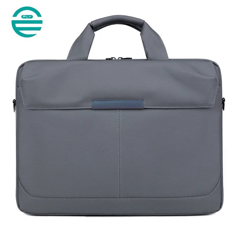 Guangzhou Fuliya Industry Co.,Ltd C-81064 Business laptop briefcase, water-resistant, large capacity, laptop compartment, detachable strap, non-slip shoulder pad, and luggage strap - hand or shoulder carry for office, commuting, and business trips.