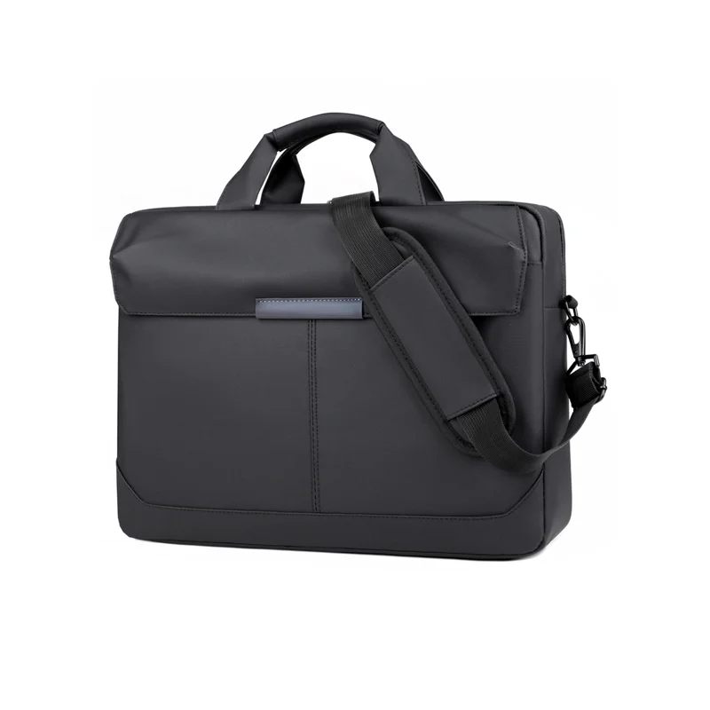 Guangzhou Fuliya Industry Co.,Ltd C-81064 Business laptop briefcase, water-resistant, large capacity, laptop compartment, detachable strap, non-slip shoulder pad, and luggage strap - hand or shoulder carry for office, commuting, and business trips.